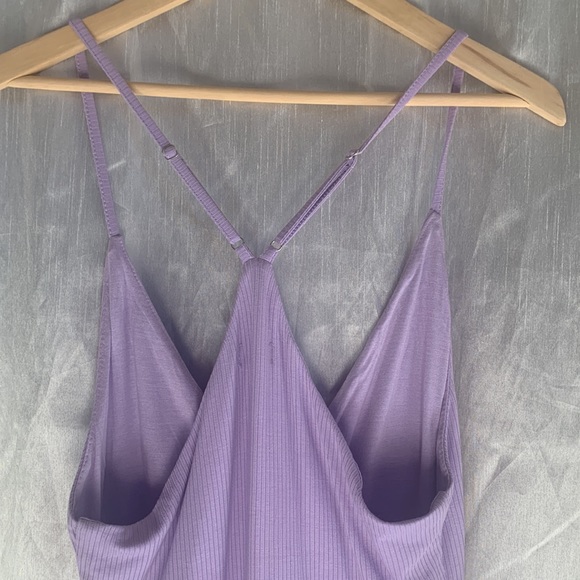 NWT ReVamped Spaghetti Strap Dress in Lilac Size Medium - Picture 6 of 7
